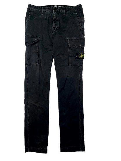 Stone Island Cargo Black Jeans