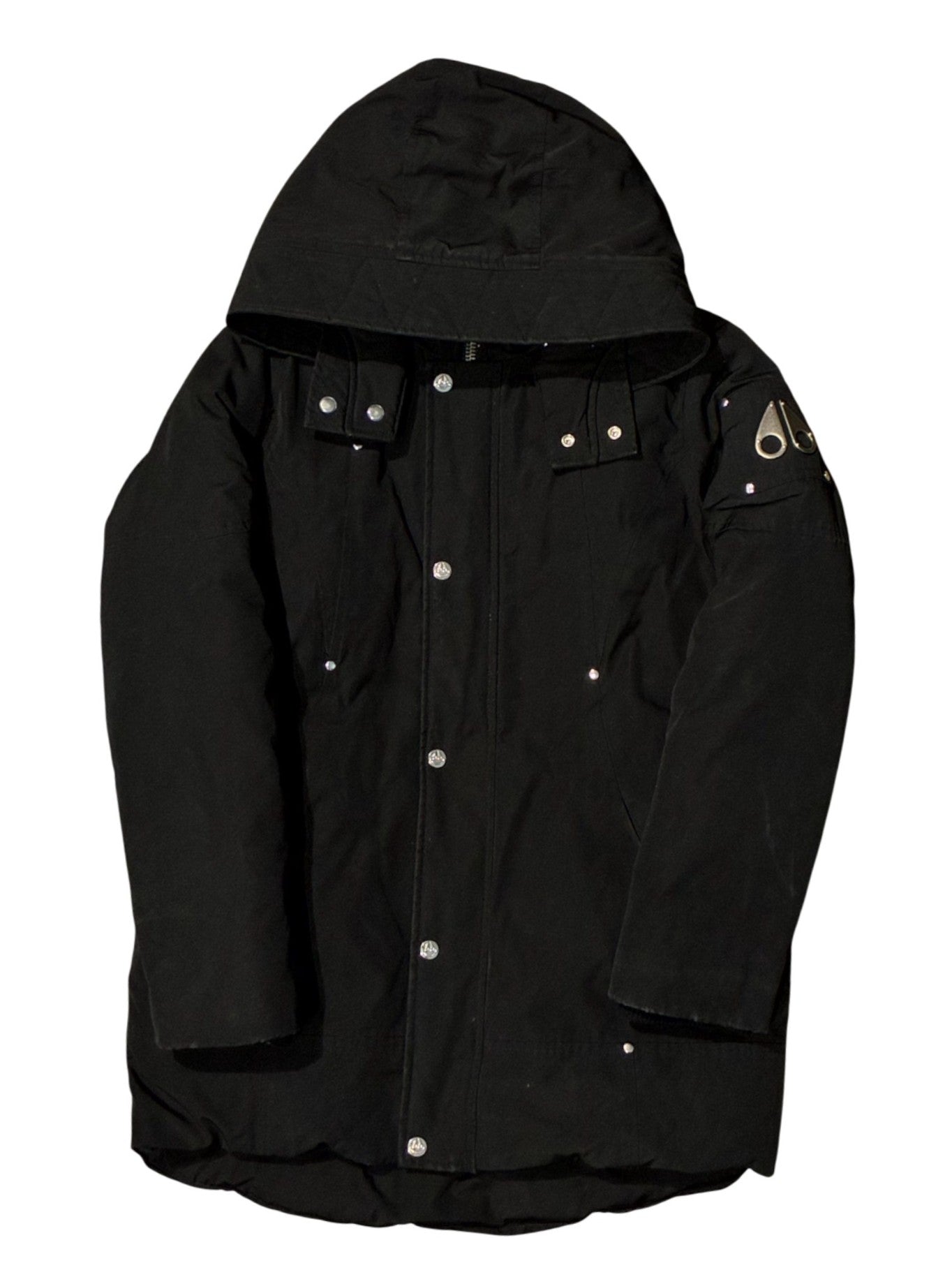 Moose Knuckles Parka Kid's Black Coat