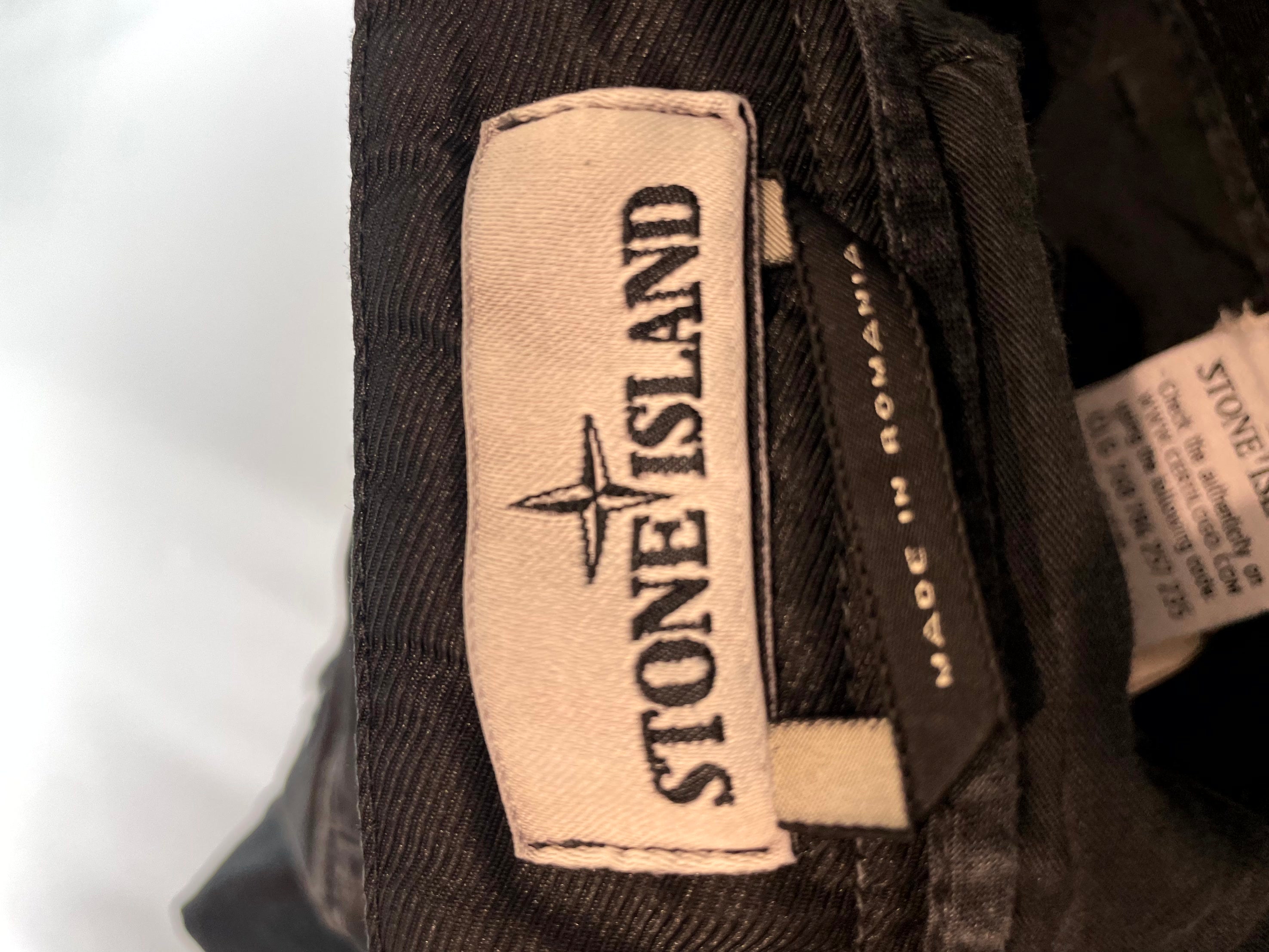 Stone Island Cargo Black Jeans