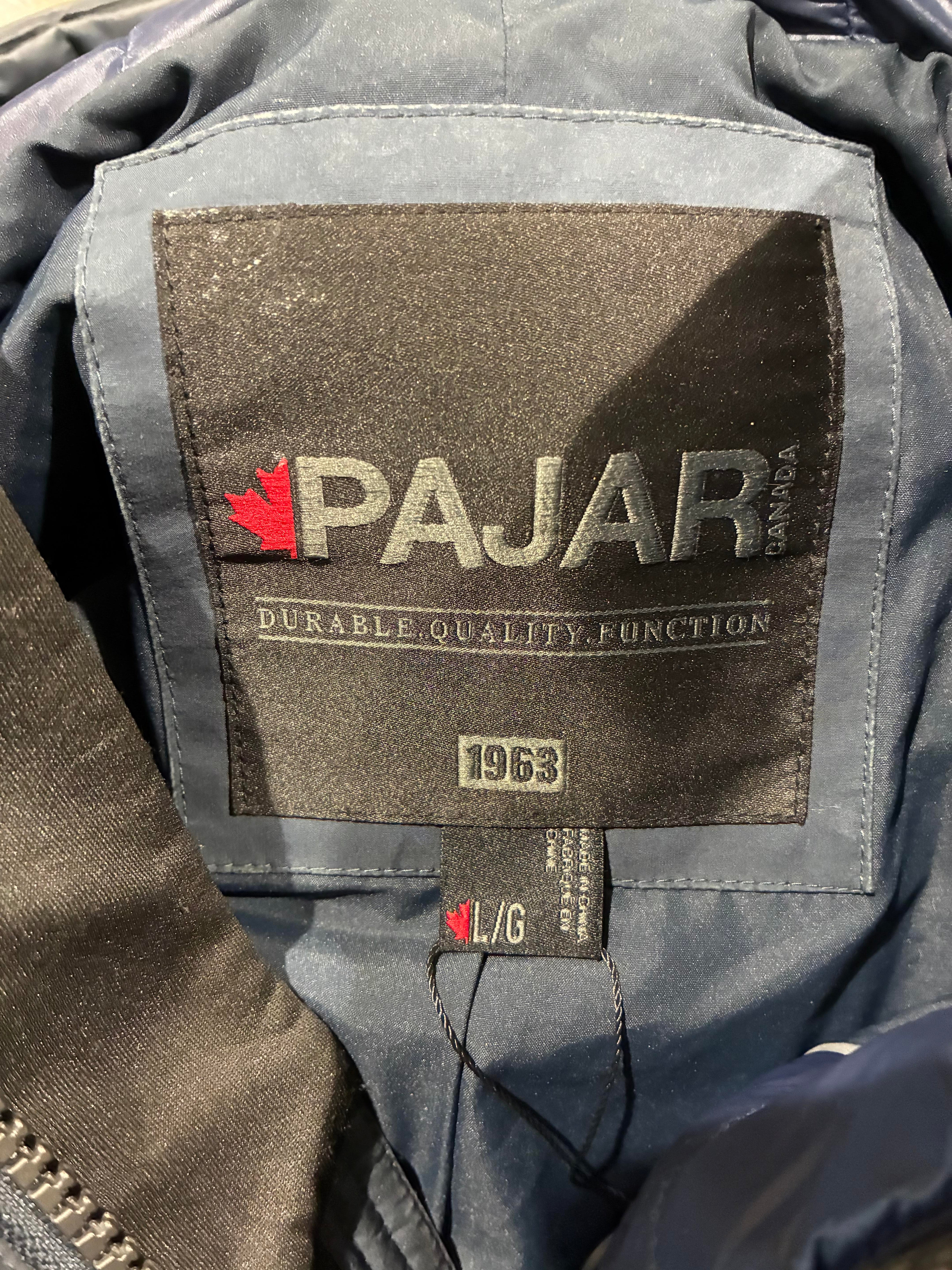 Pajar Navy Fur Long Coat