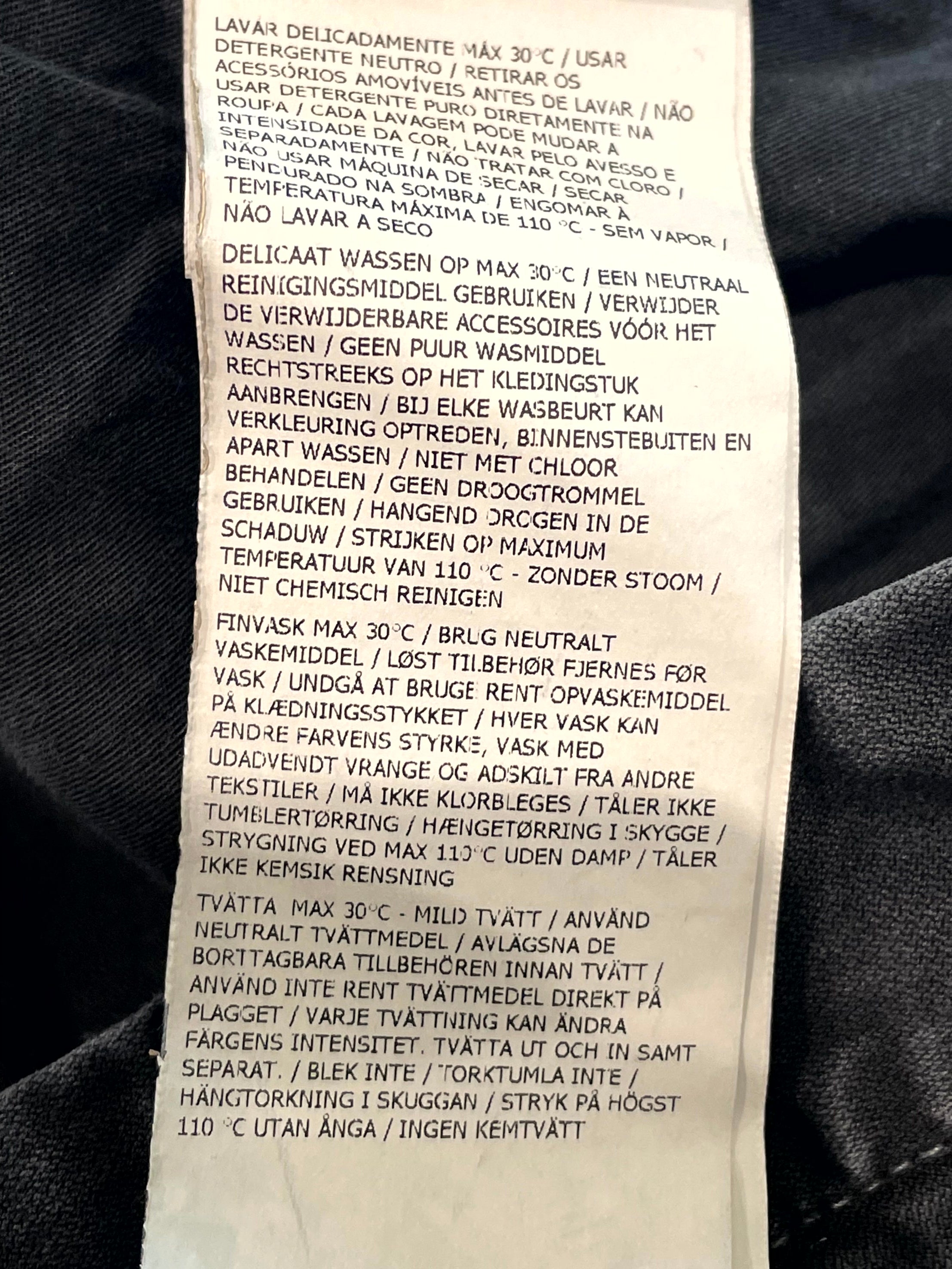 Stone Island Cargo Black Jeans