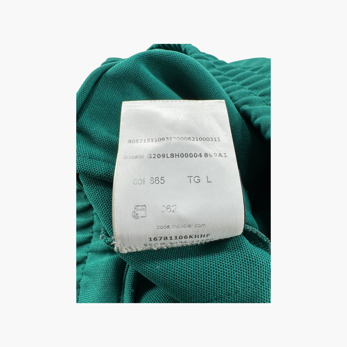 Palm Angels x Moncler Turqoise Track Pants