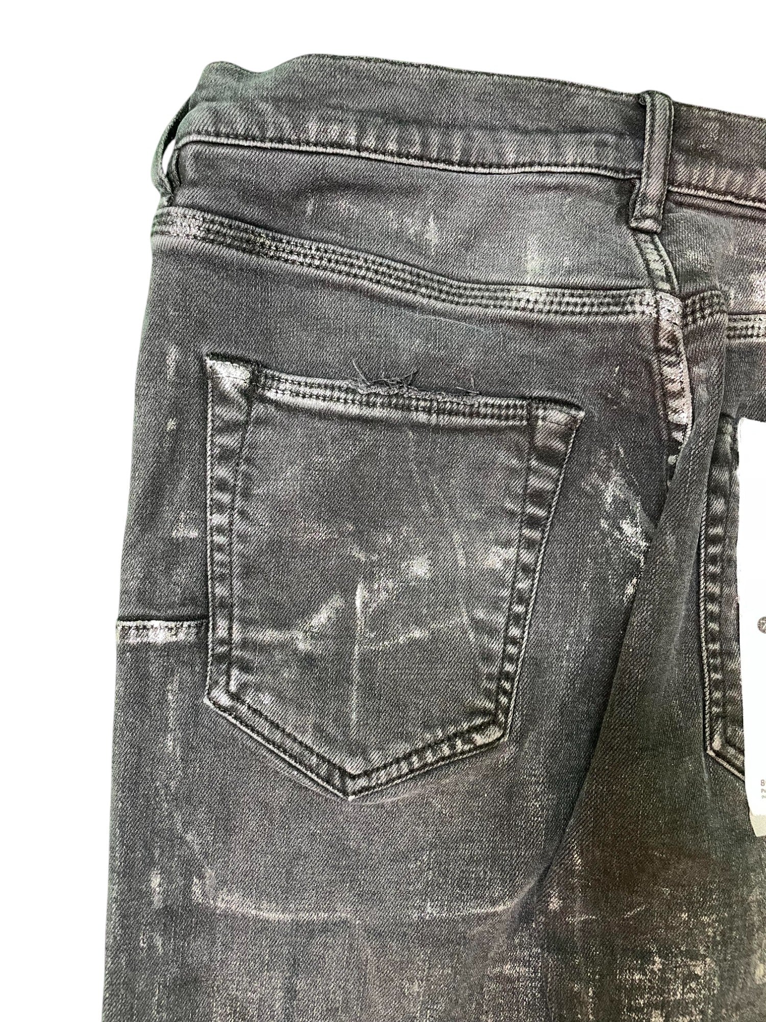 Purple Brand "Distressed" Black Jeans