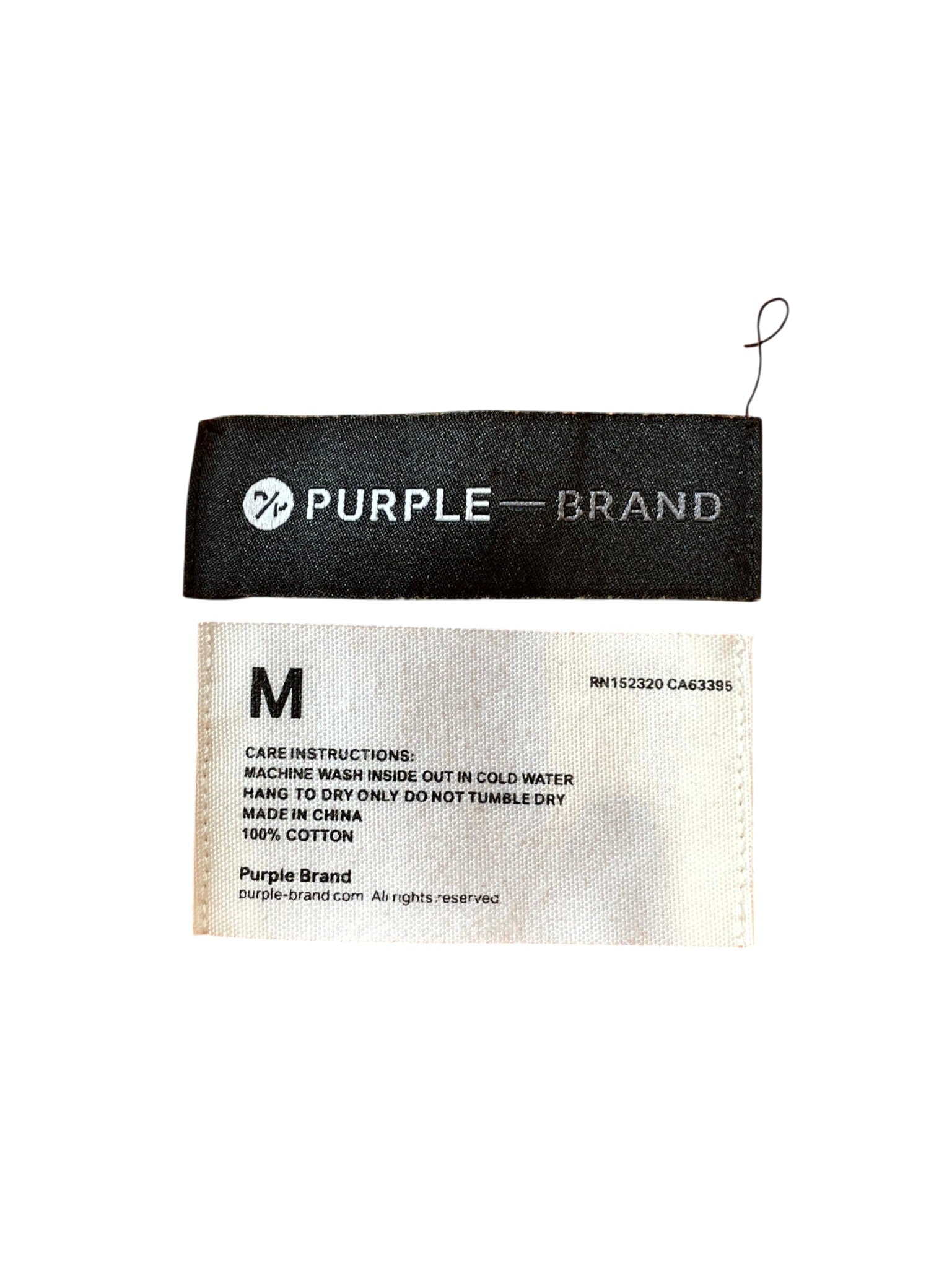 Purple Brand "Old English" Orange & Black Hoodie