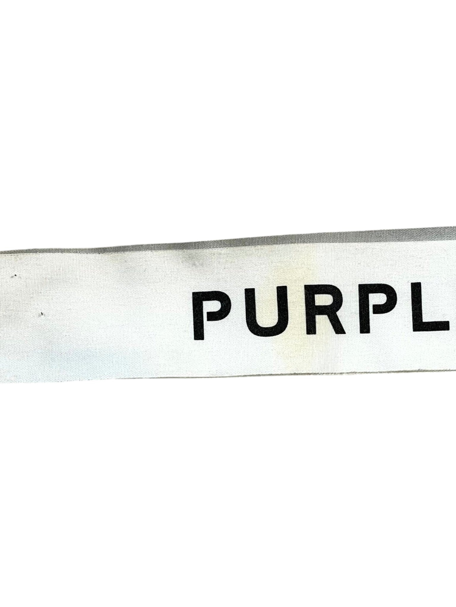 Purple Brand "Old English" Orange & Black Hoodie