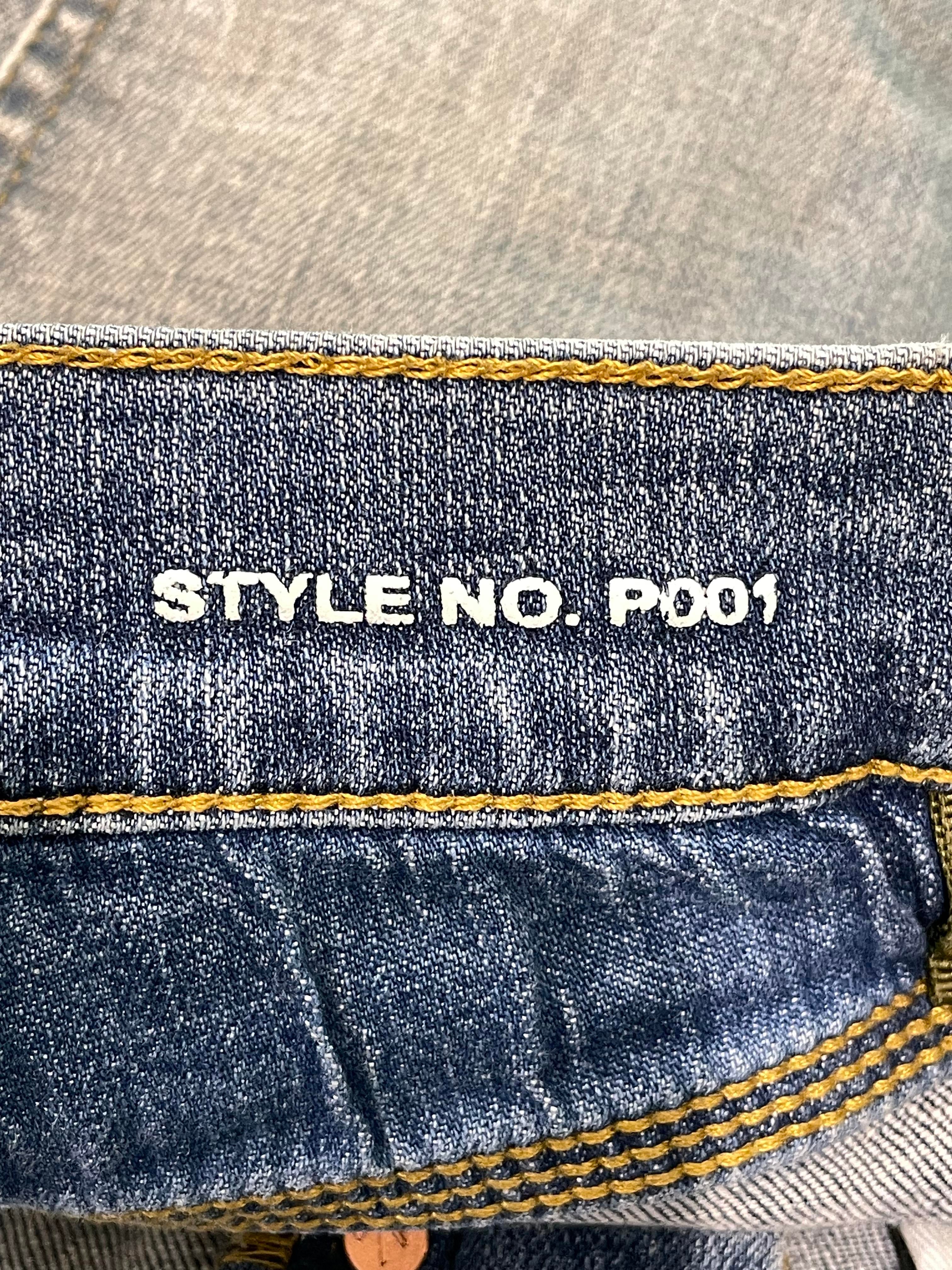 Purple Brand "Stitches" Light Wash Jeans