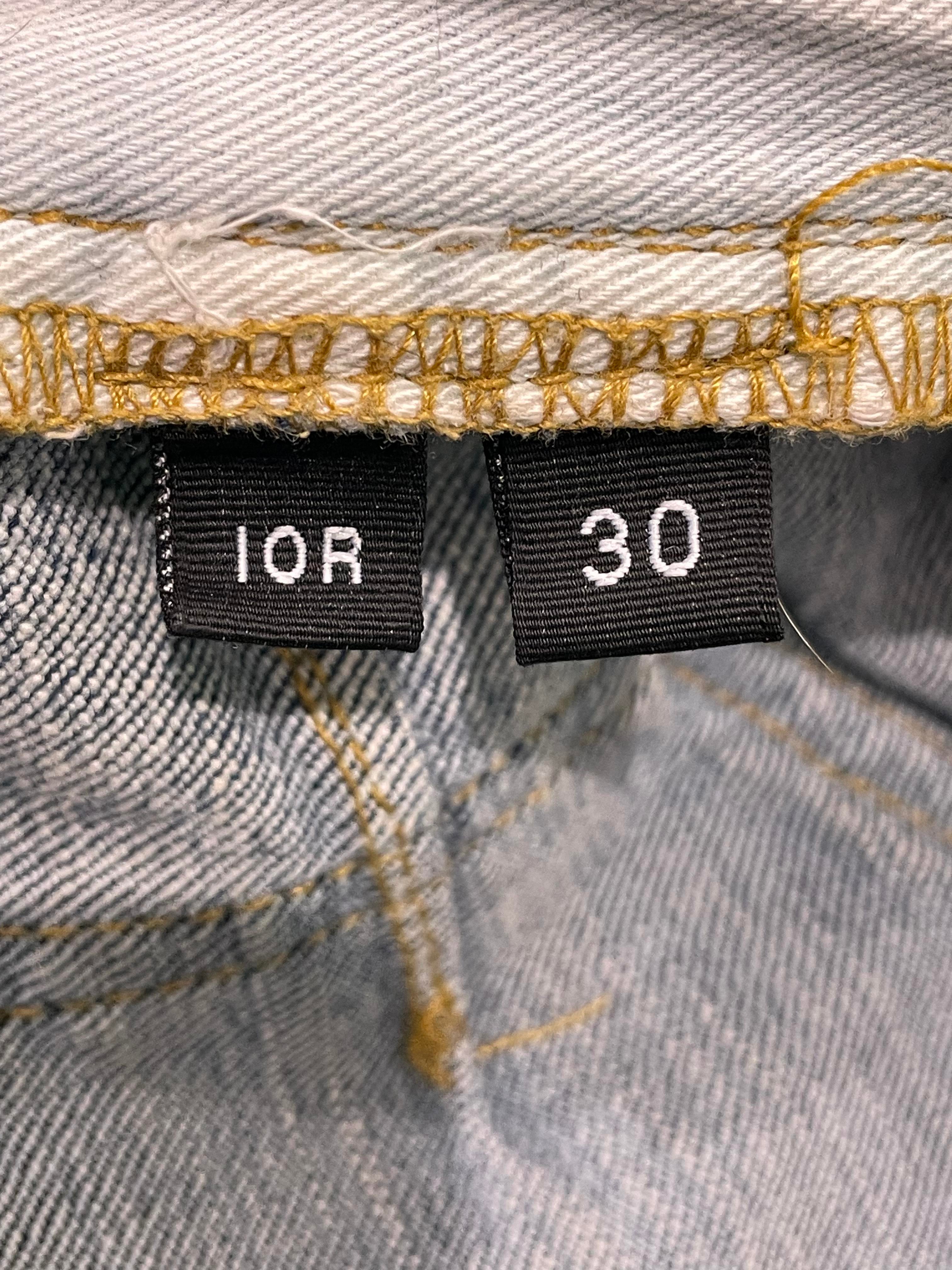 Purple Brand "Stitches" Light Wash Jeans