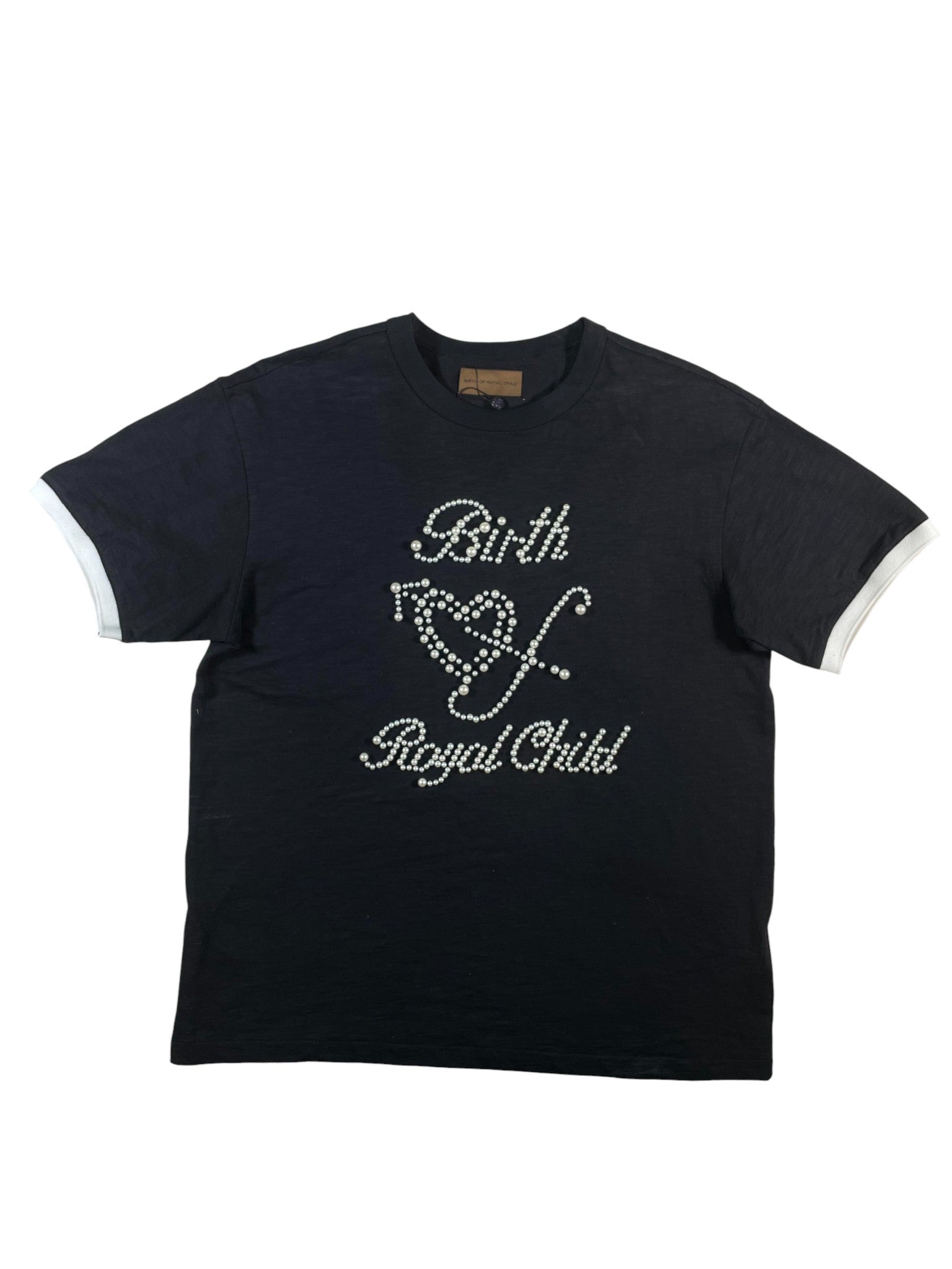 Birth Of A Royal Child Peral Black Tee