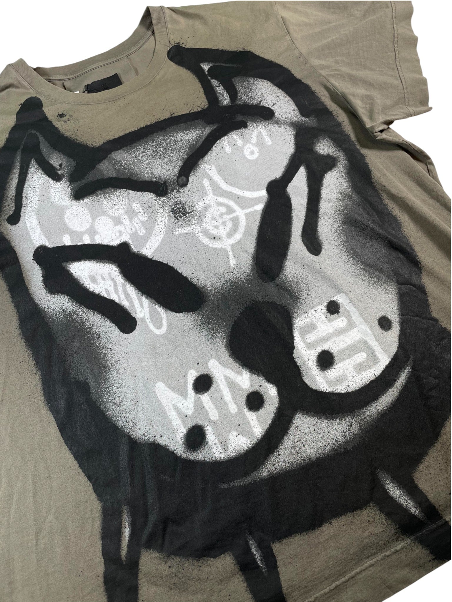Givenchy Chito Dog Grey Tee