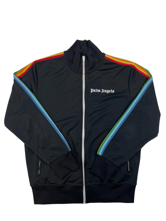 Palm Angels Black Multi Zip Up