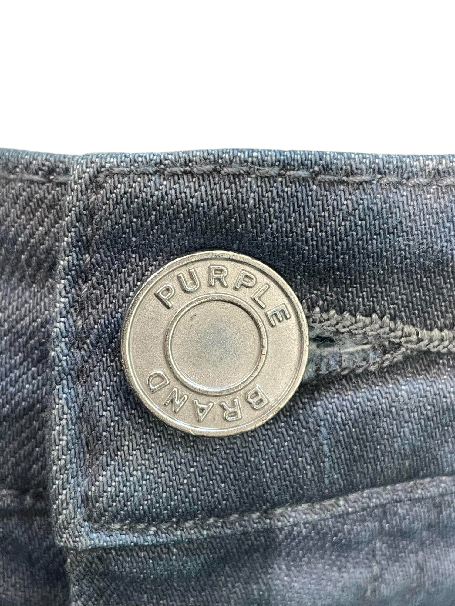 Purple Brand Tattered Dirty Wash Blue Jeans