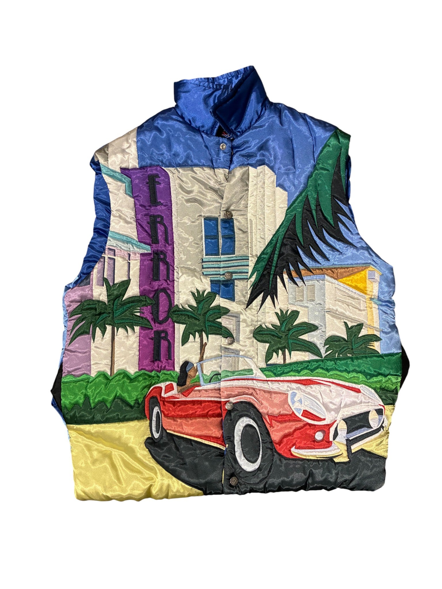 House Of Erros Porsche Palm Tree Vest