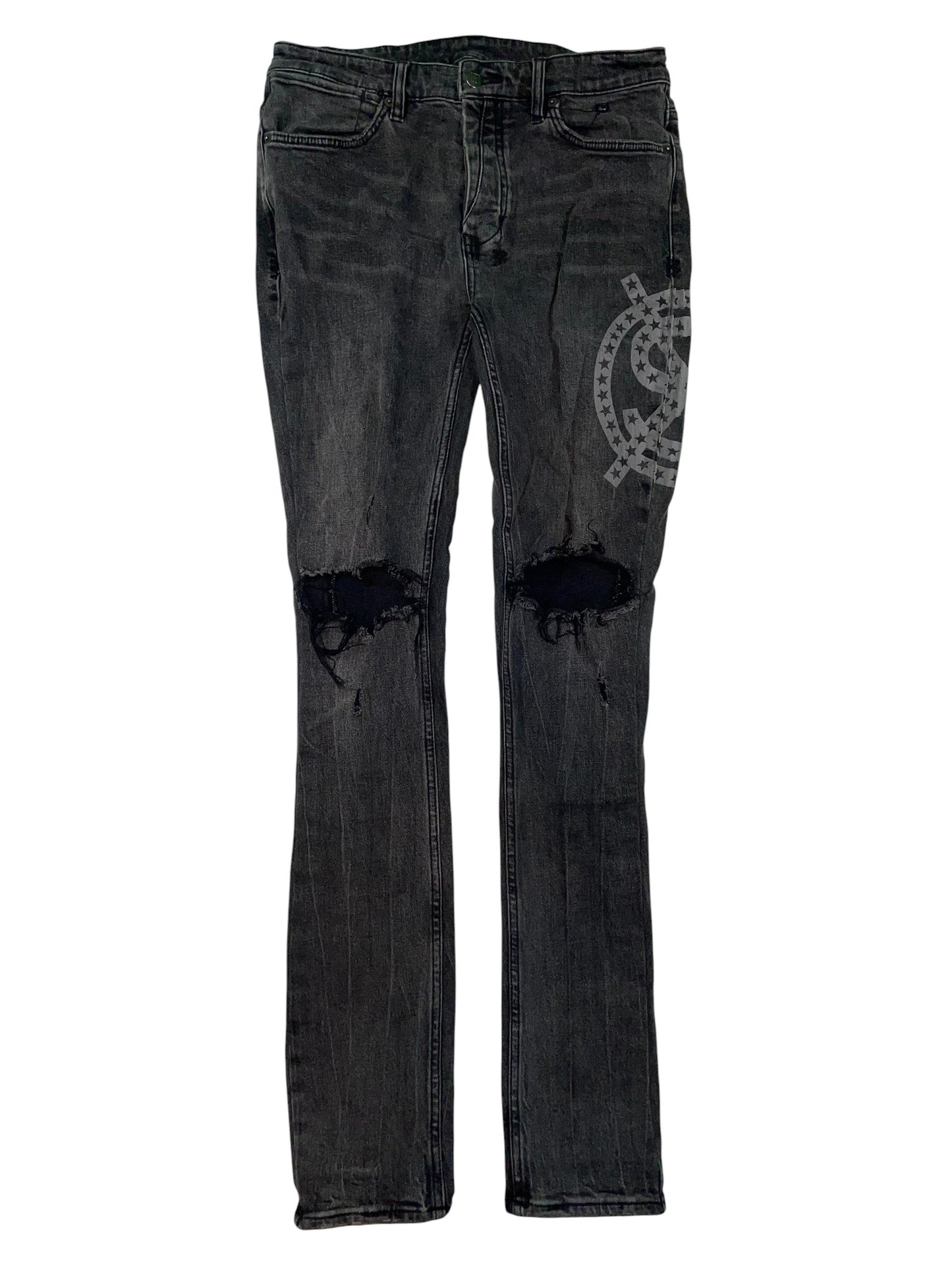 Ksubi Stars Grey Jeans