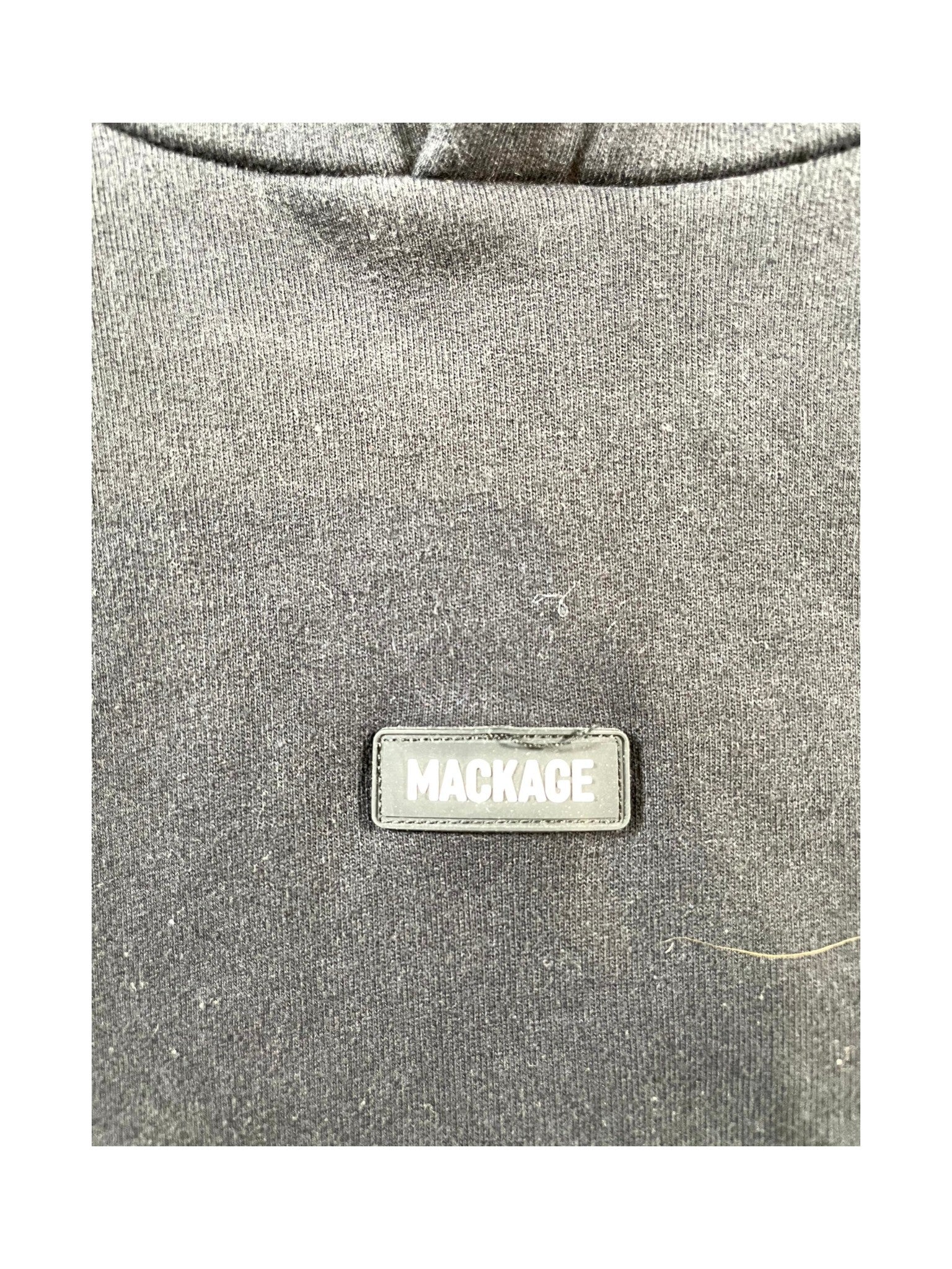 Mackage "Chest Logo" Black Hoodie
