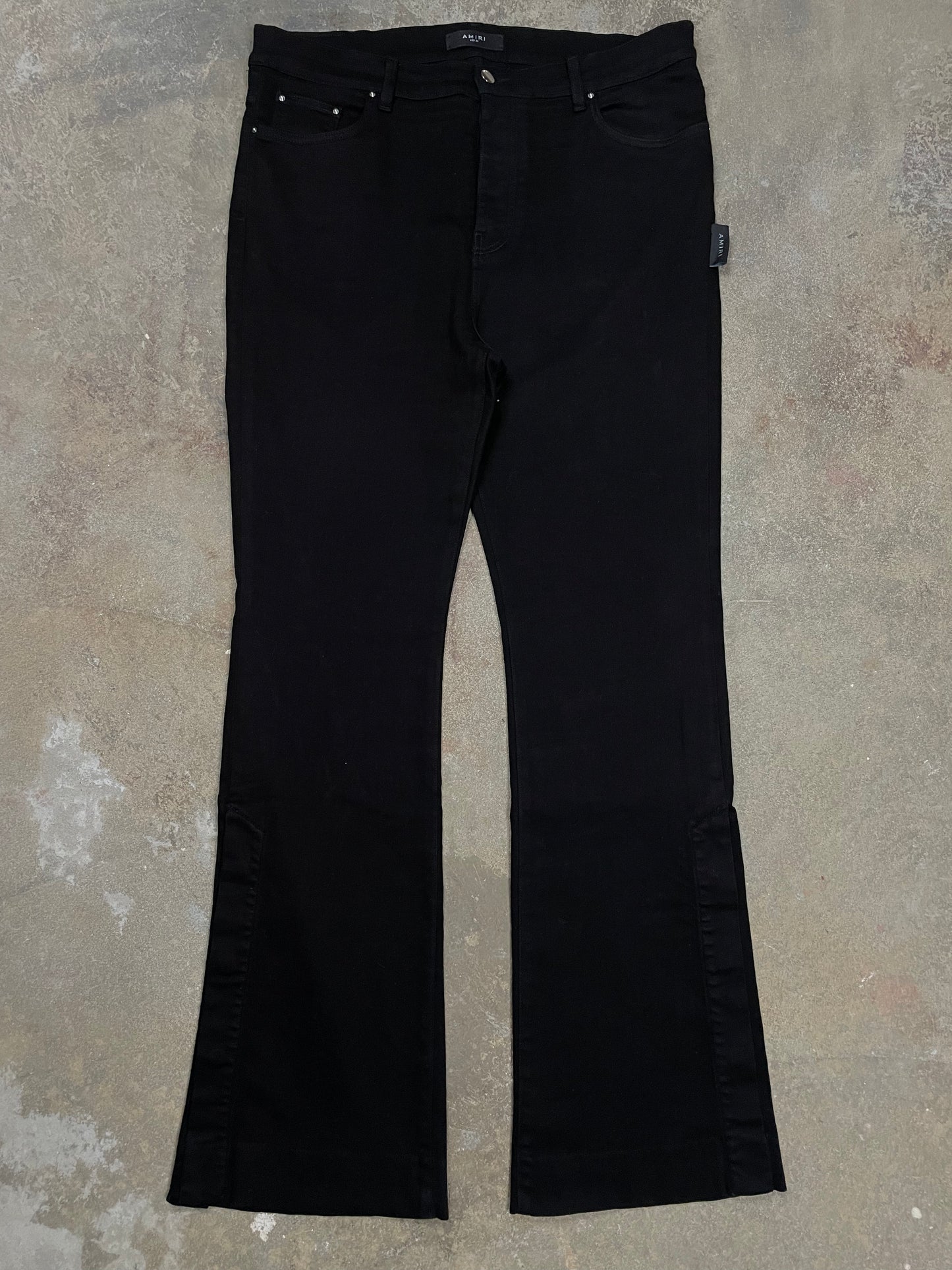 Amiri Thrasher Flare Black 36 Used