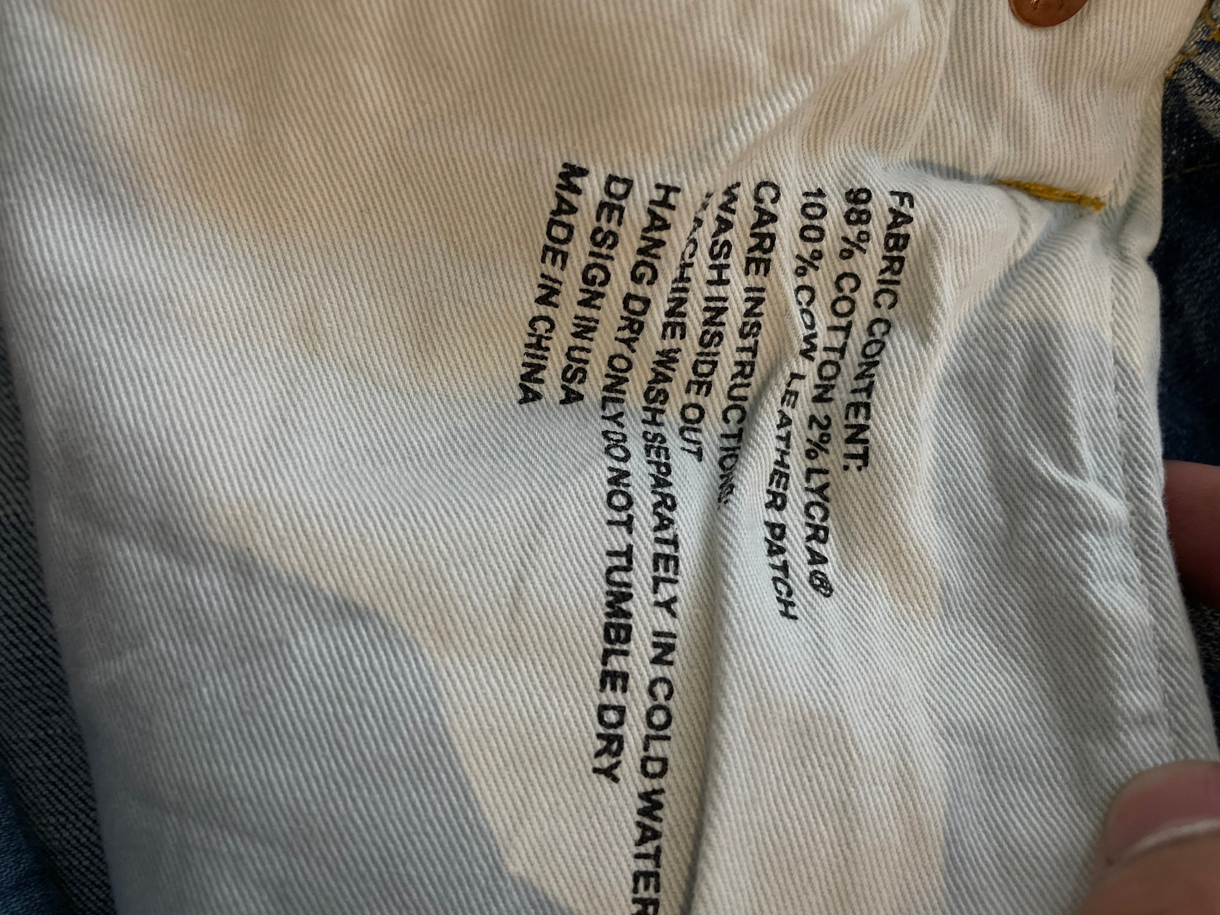 Purple Brand Jeans Light Wash Used 33