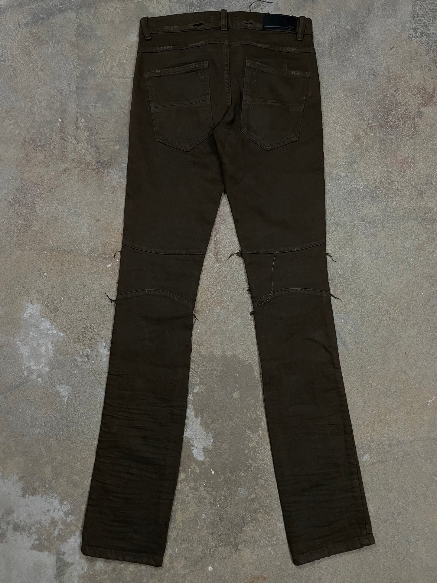 Amiri Jeans MX1 Black Patch 28 Used