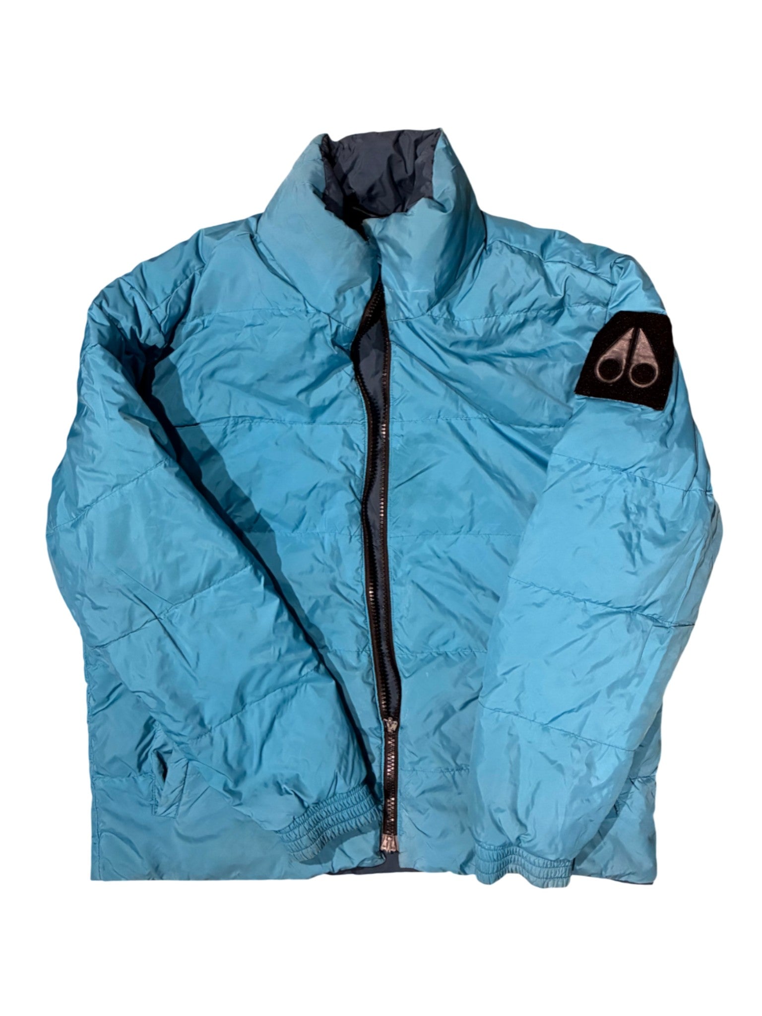 Moose Knuckles Reversible Teal Jacket