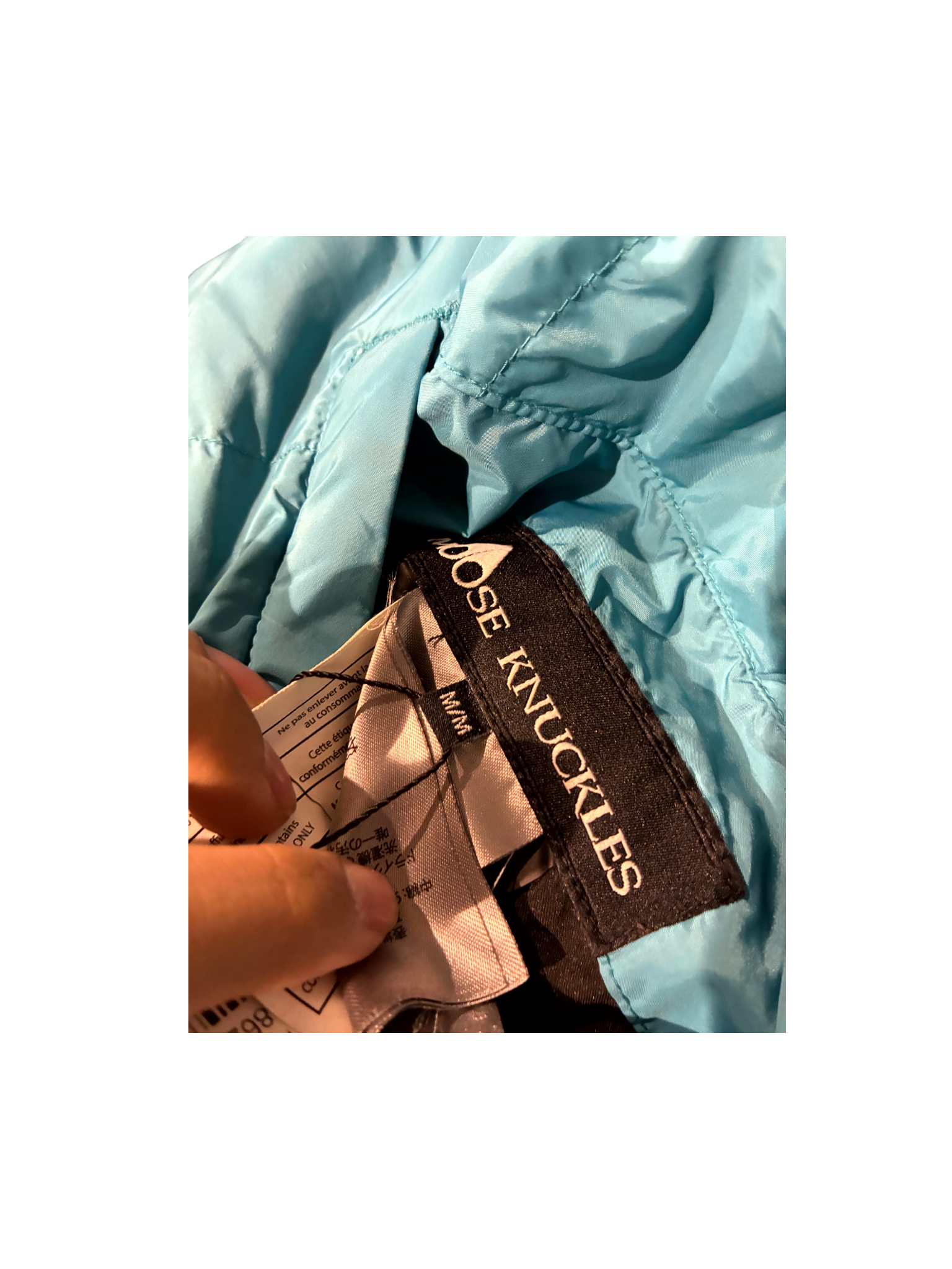 Moose Knuckles Reversible Teal Jacket
