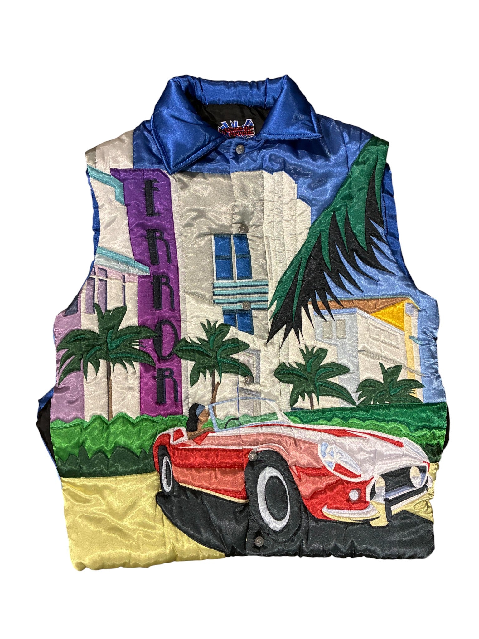 House Of Erros Porsche Palm Tree Vest