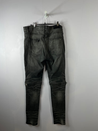 Amiri MX2 Grey Black Patch Used 36