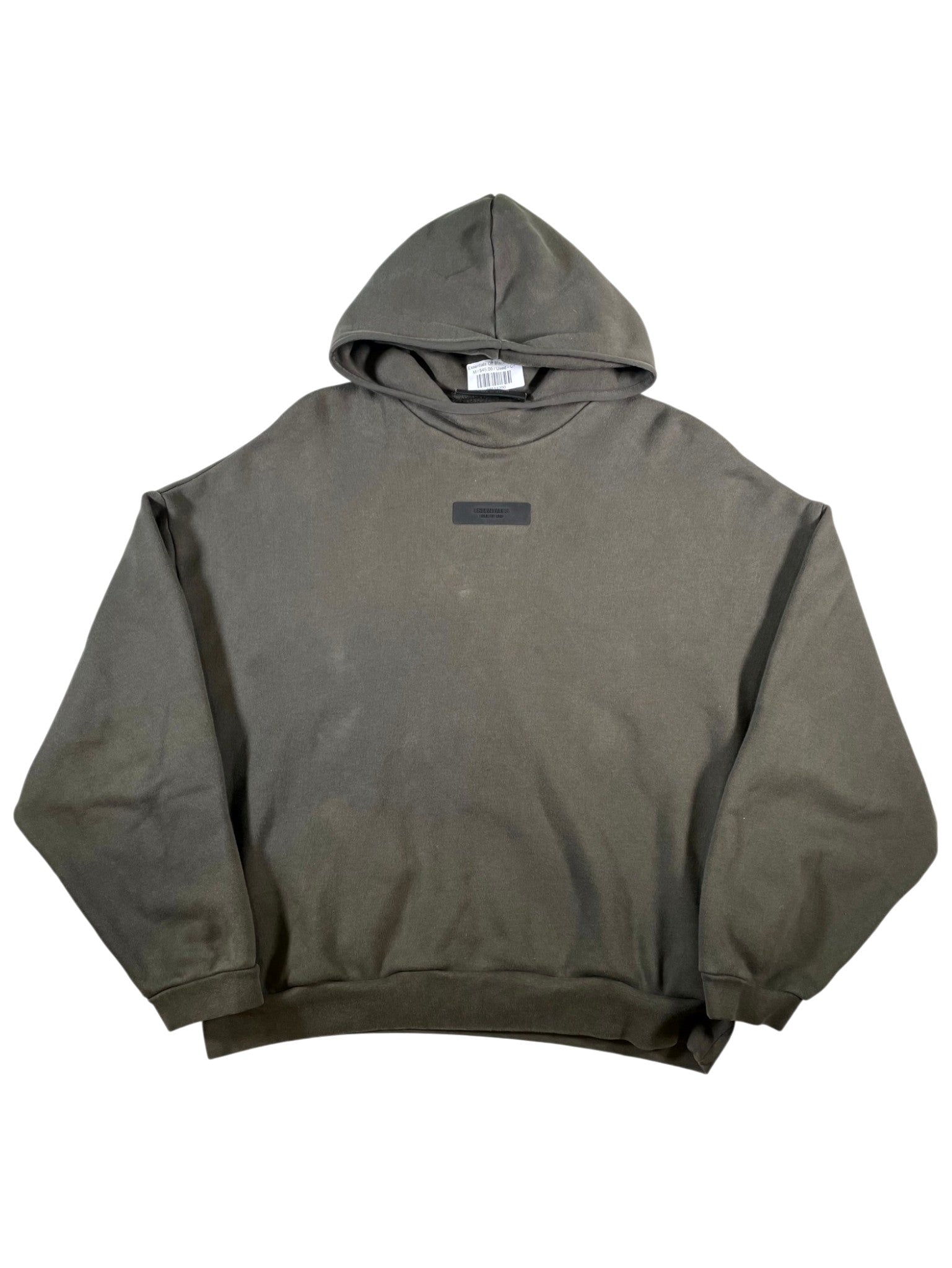 Essentials Off Black Hoodie
