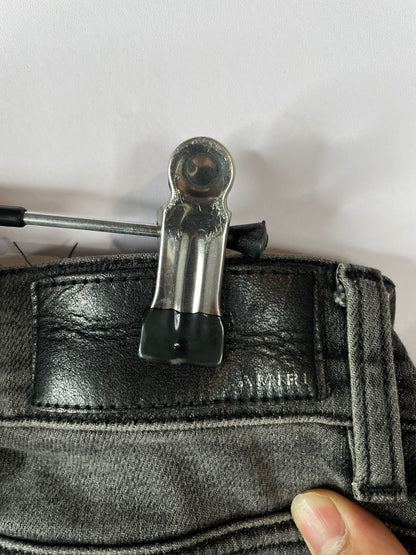Amiri MX2 Grey Black Patch Used 36