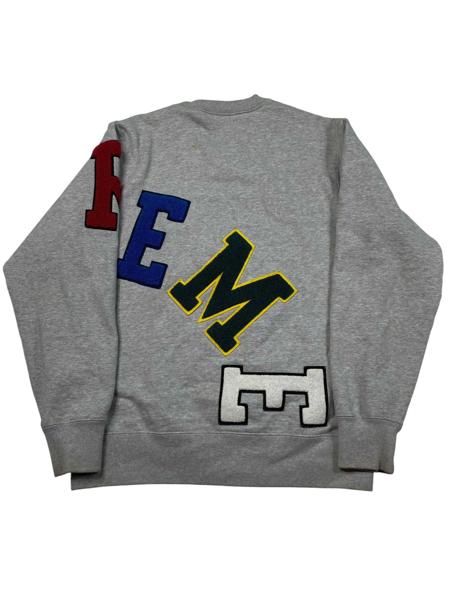 Supreme Logo Grey Crewneck