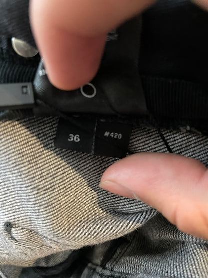 Amiri MX2 Grey Black Patch Used 36