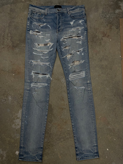 Amiri Thrasher Plaid Patch 36 Used