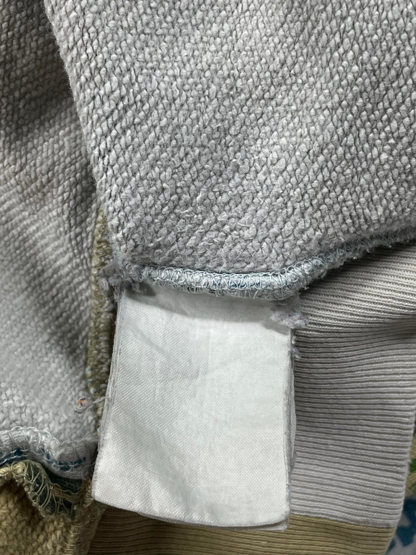 Bape Monogram Split Green & Blue Zip Hoodie