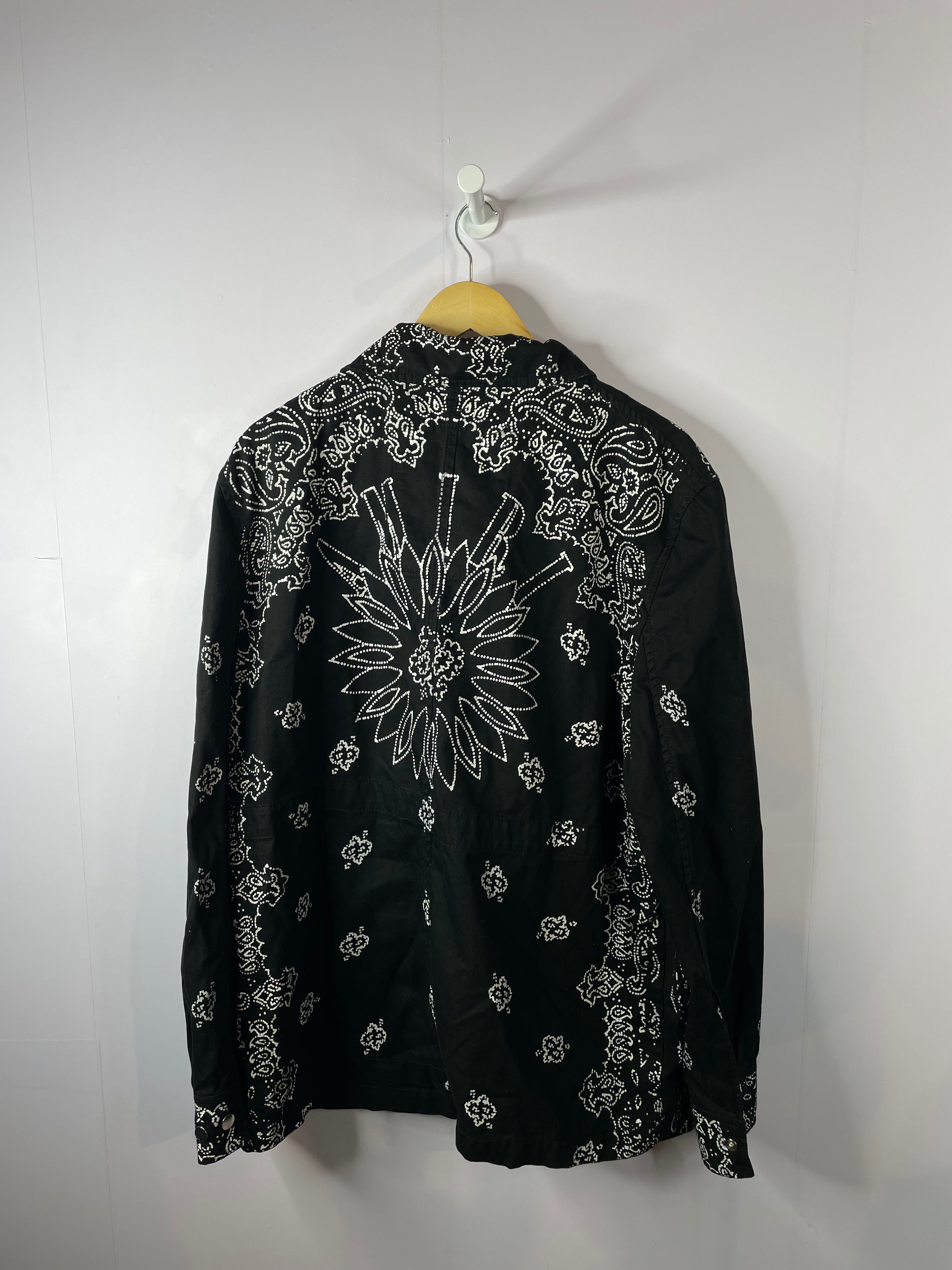 Amiri Bandana Zip Up Work Jacket Used 54 (XXL)