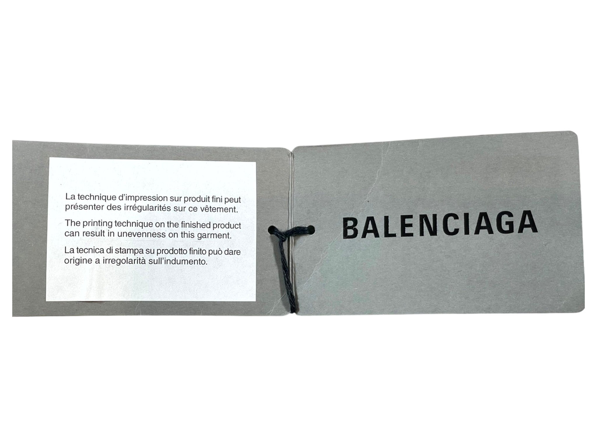 Balenciaga Womens LS Black & Multicolor T Shirt