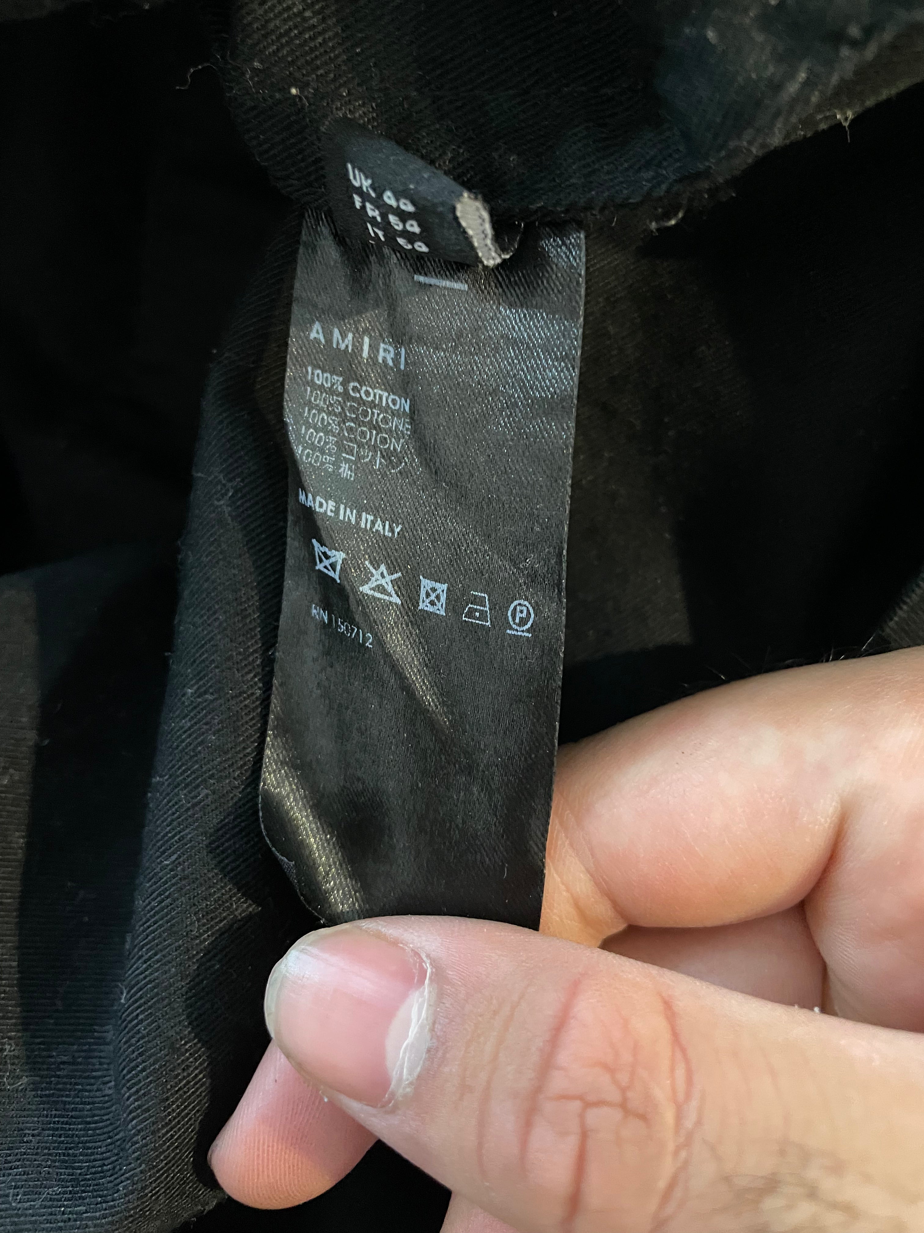 Amiri Bandana Zip Up Work Jacket Used 54 (XXL)