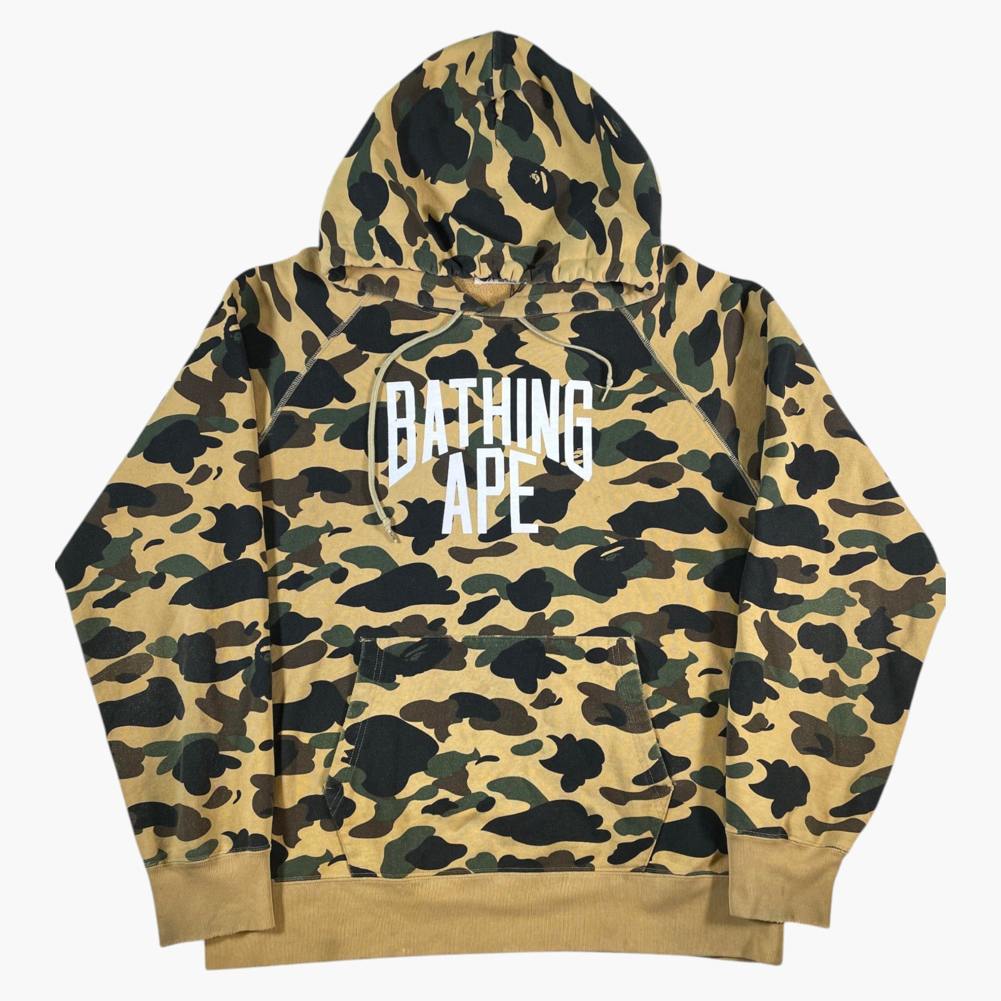 BAPE Classic Yellow Camo Hoodie