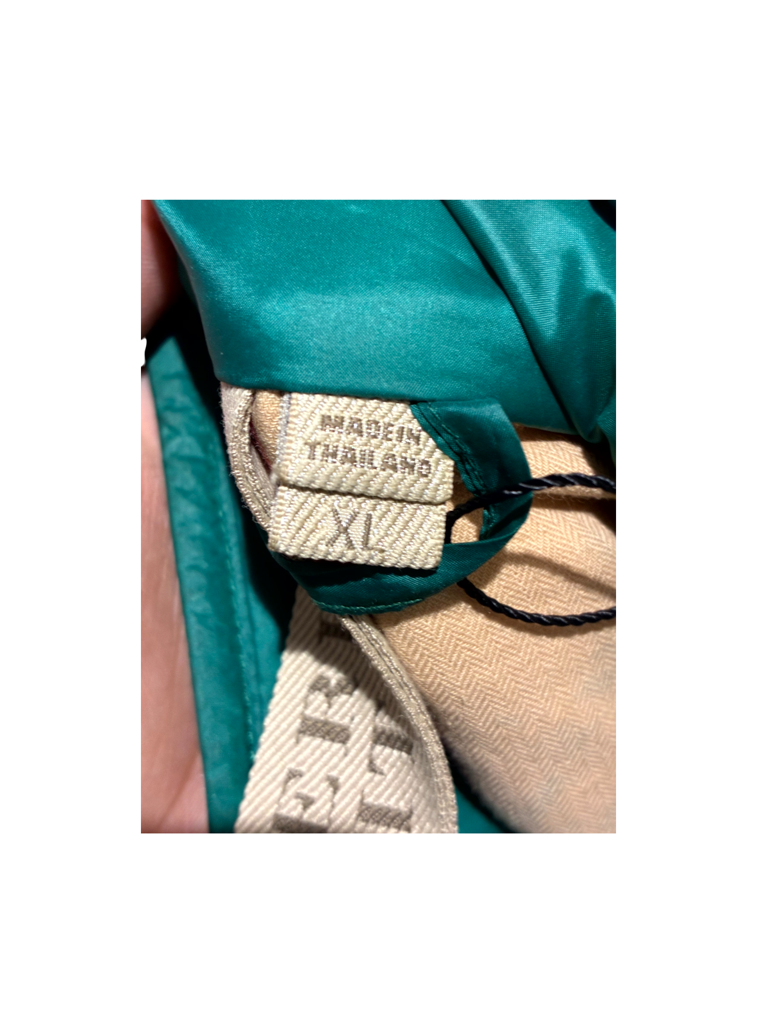 Burberry Teal & Black Vest