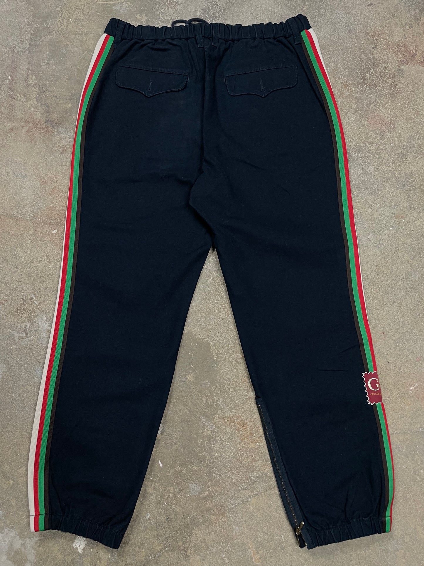 Gucci Pants Navy Stripe Used 48 (Medium)