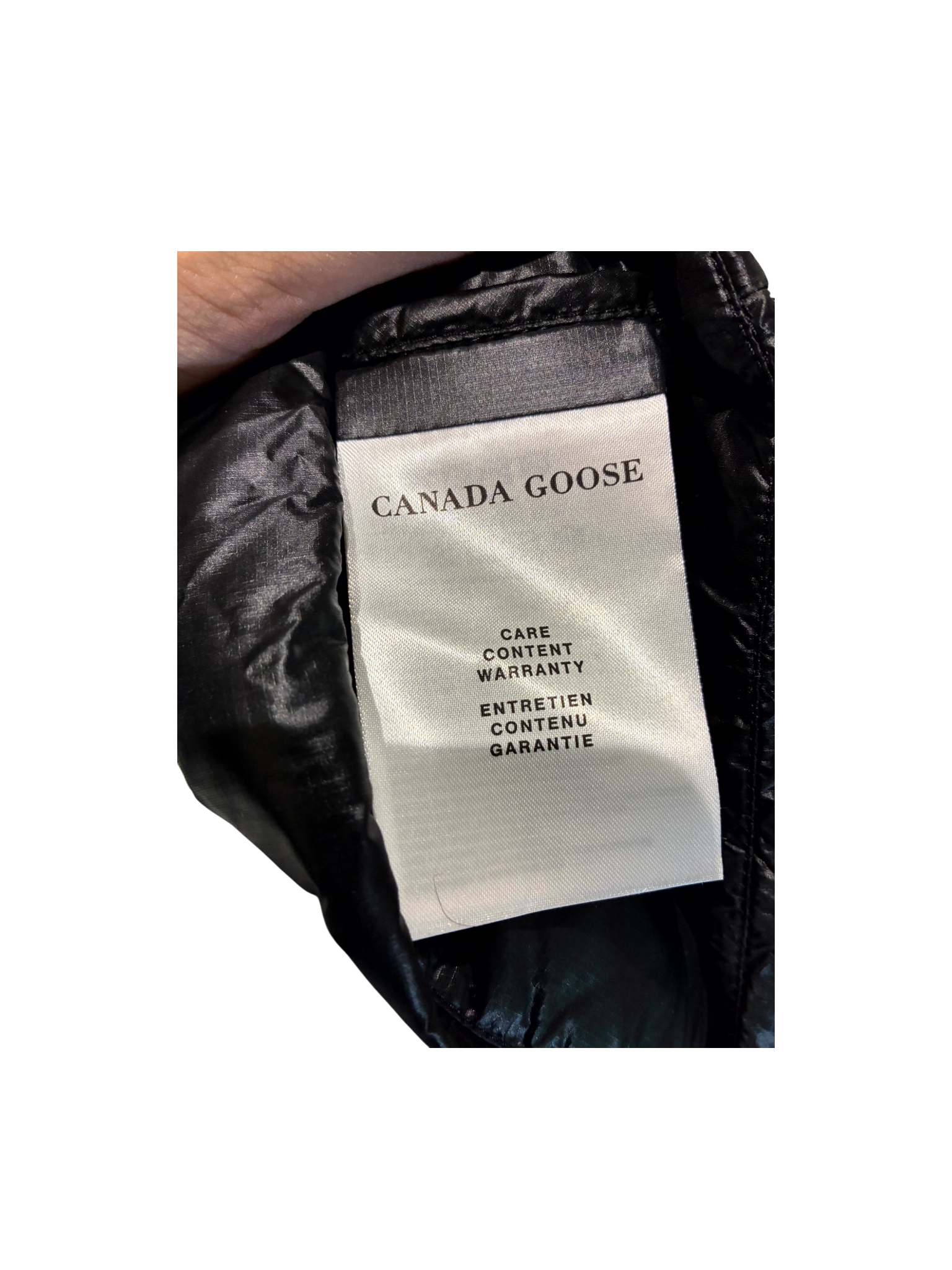 Canada Goose Hoodie (Womens) Light Black Jacket