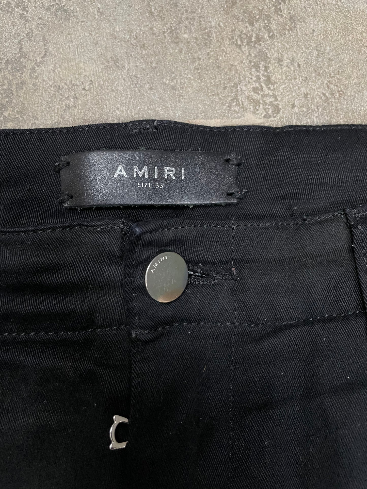 Amiri Cargo Pants Camo Black Patch 33 Used