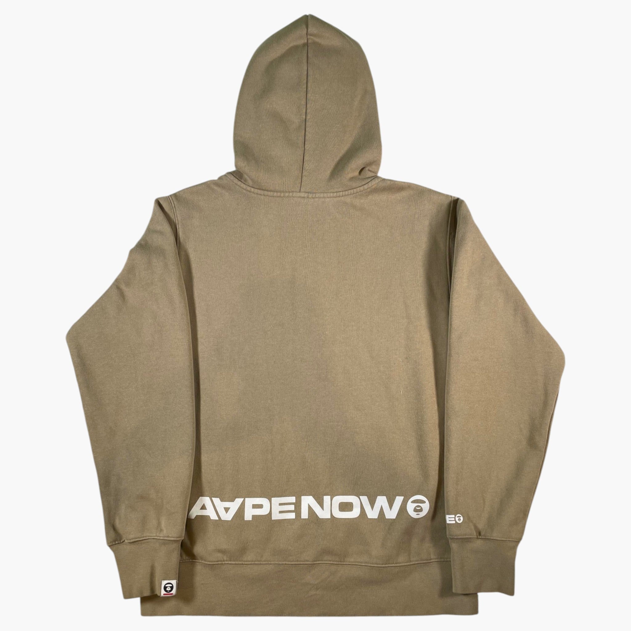 AAPE Logo Tan Zip Up