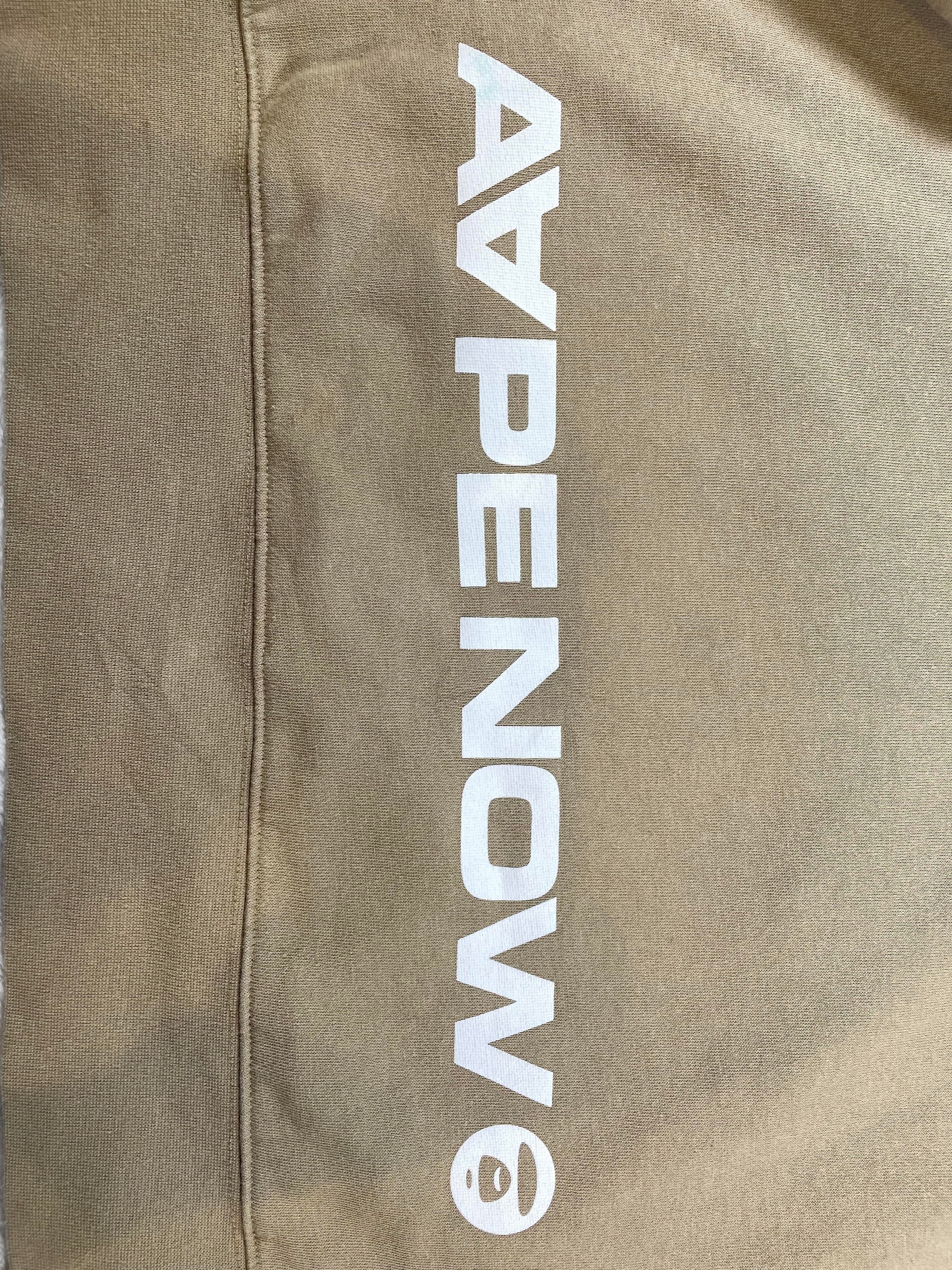 AAPE Logo Tan Zip Up
