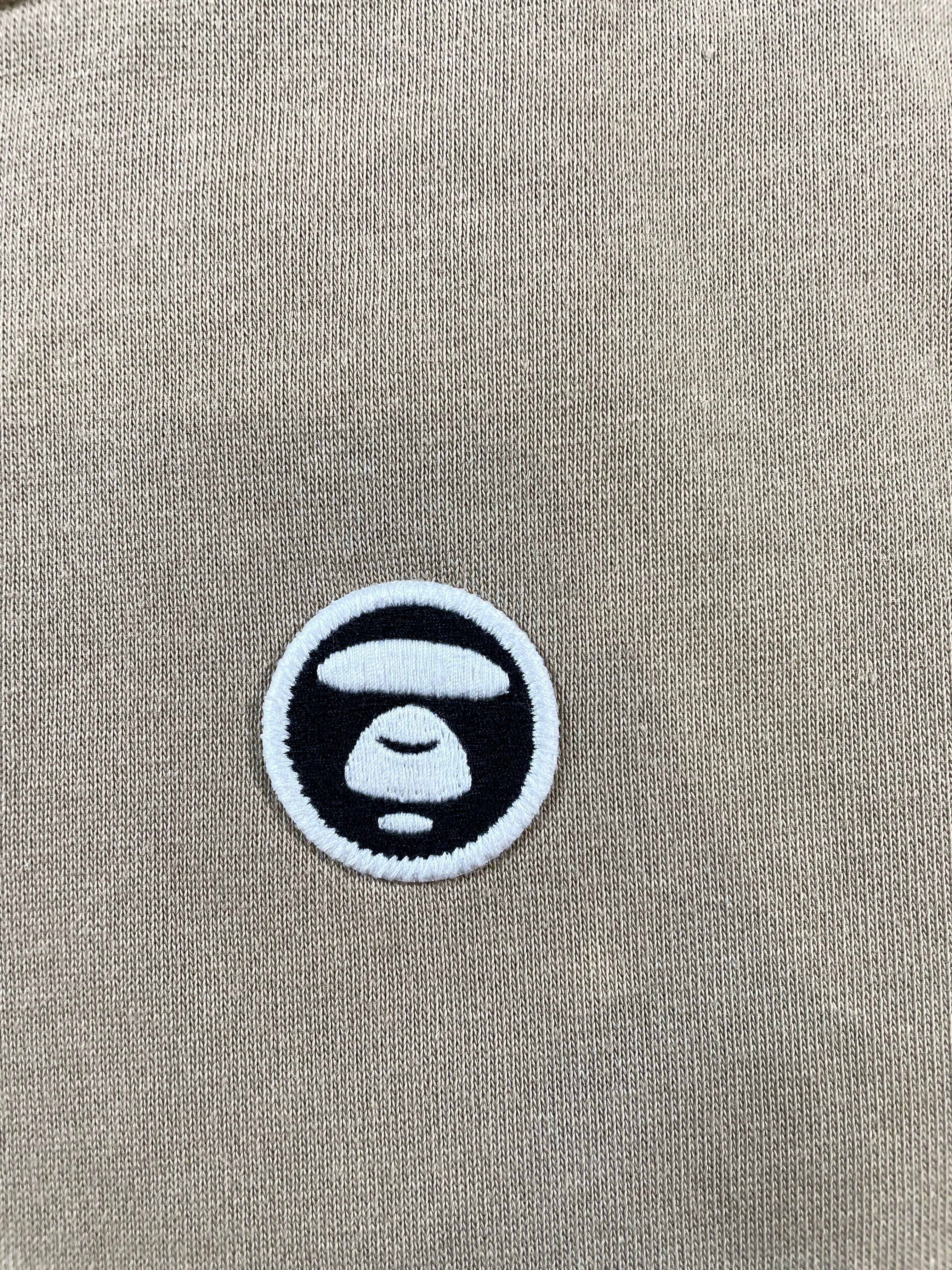 AAPE Logo Tan Zip Up
