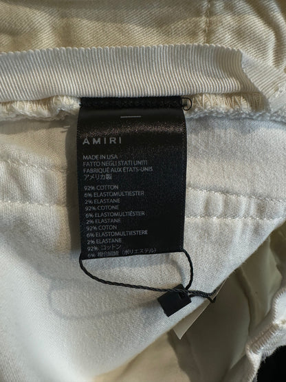 Amiri White Paisley Thrasher Patch Used 31