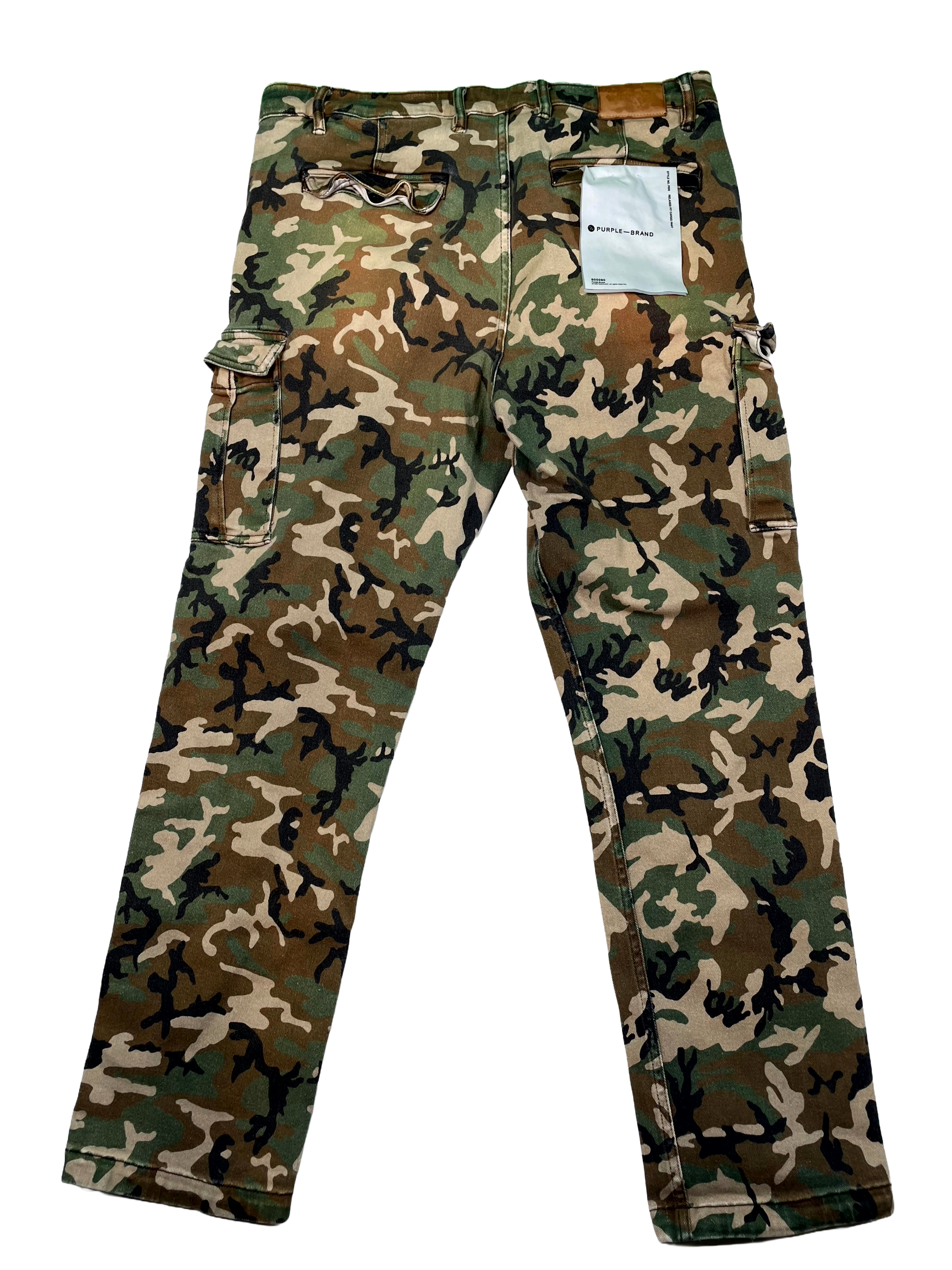 Purple Brand Camo Cargo Pants