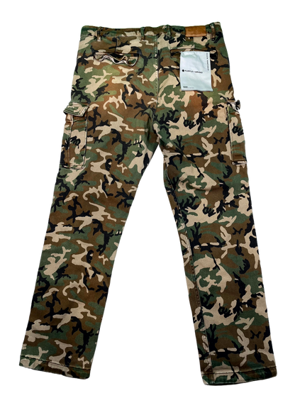 Purple Brand Camo Cargo Pants