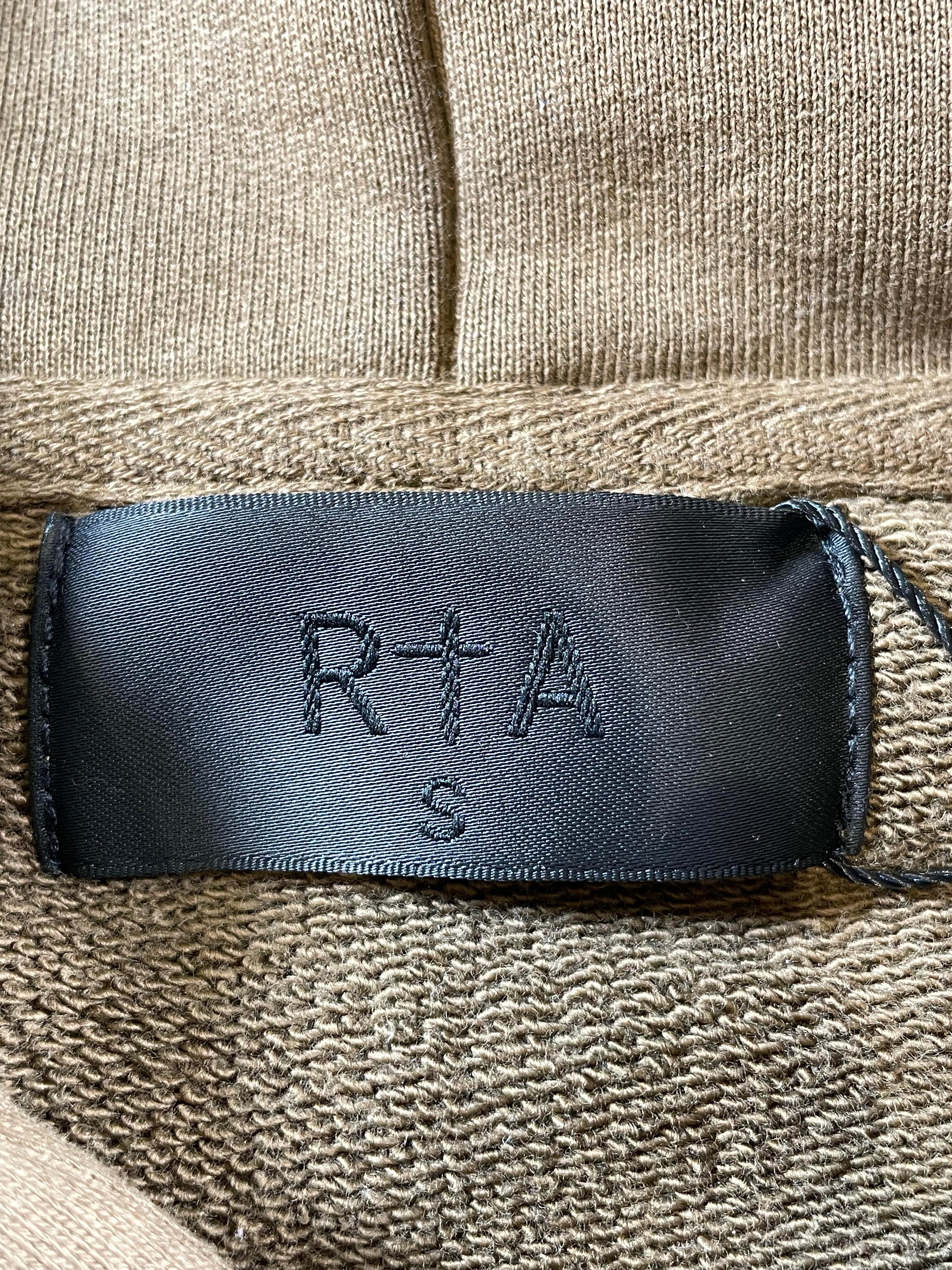 RTA Deep Olive & Black Hoodie