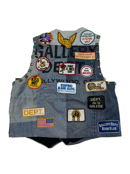 Gallery Dept Studded Patchwork Vest