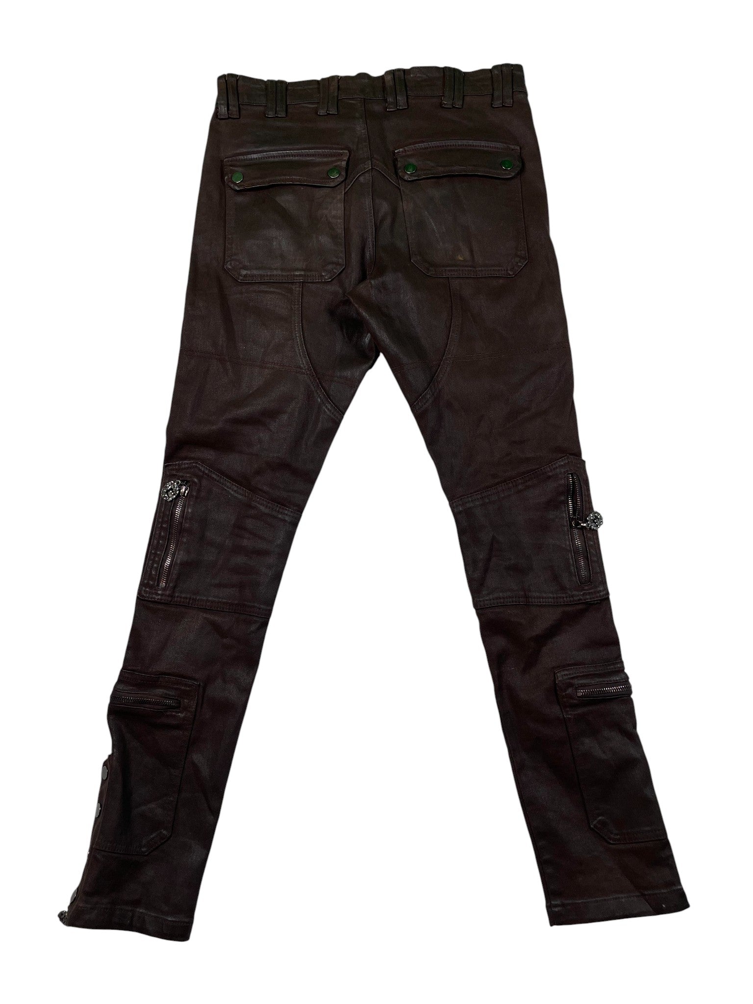Godspeed Brown Leather Jeans