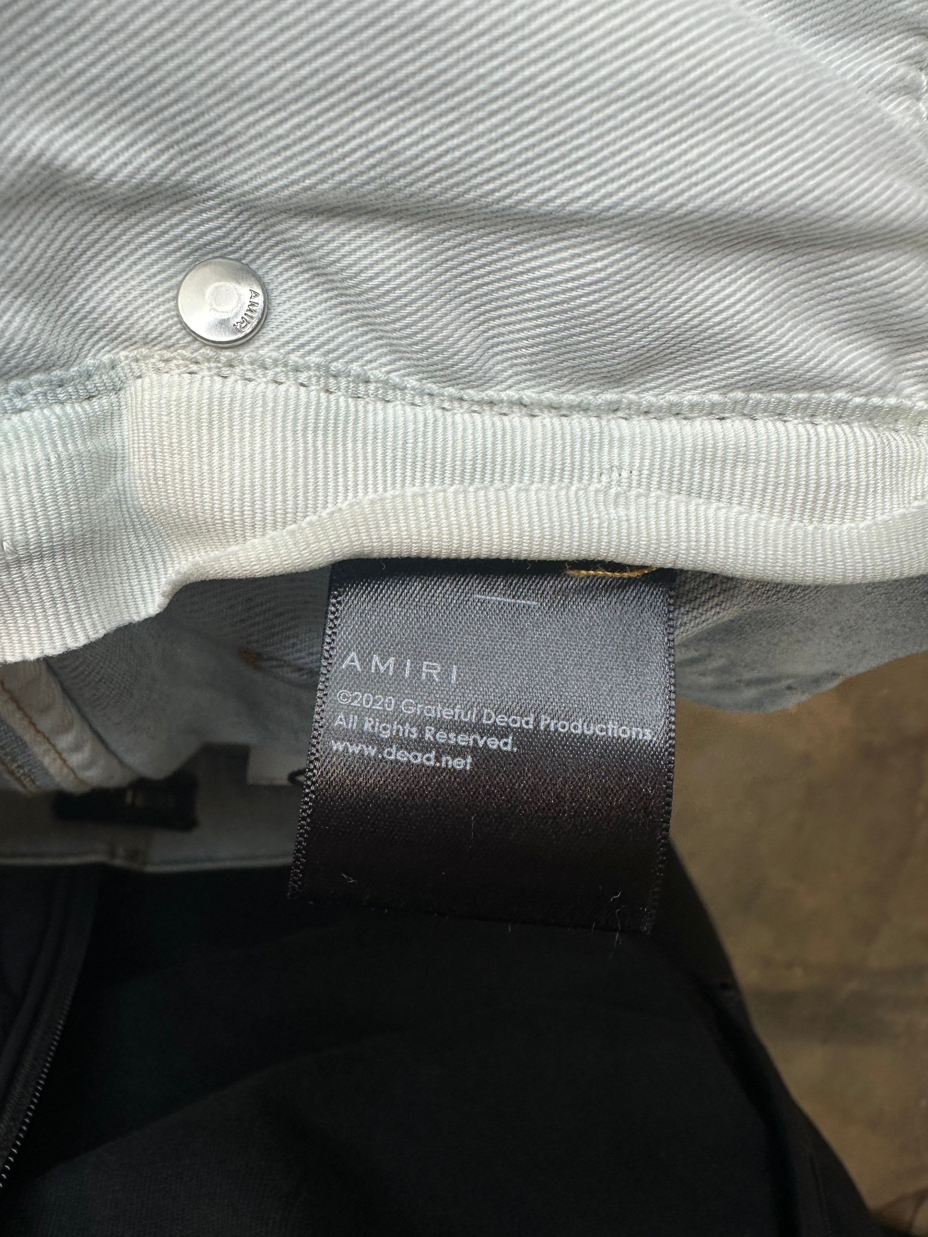 Amiri Grateful Dead Jeans Used 34