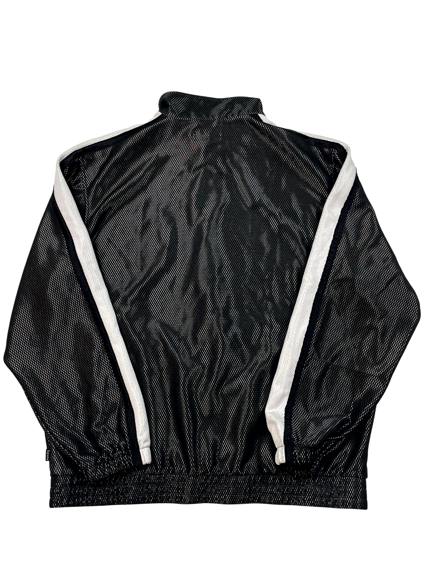 Supreme Black & White Zip Up Hoodie